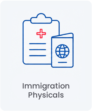 Immigration Physicals at MedLife Primary and Urgent Care in McDonough, Buford, Norcross, Winder, Flowery Branch, and Conyers, GA Immigration Physicals at MedLife Primary and Urgent Care in McDonough, Buford, Norcross, Winder, Flowery Branch, and Conyers, GA